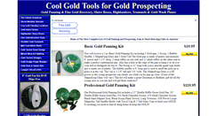 Desktop Screenshot of coolgoldtools.com